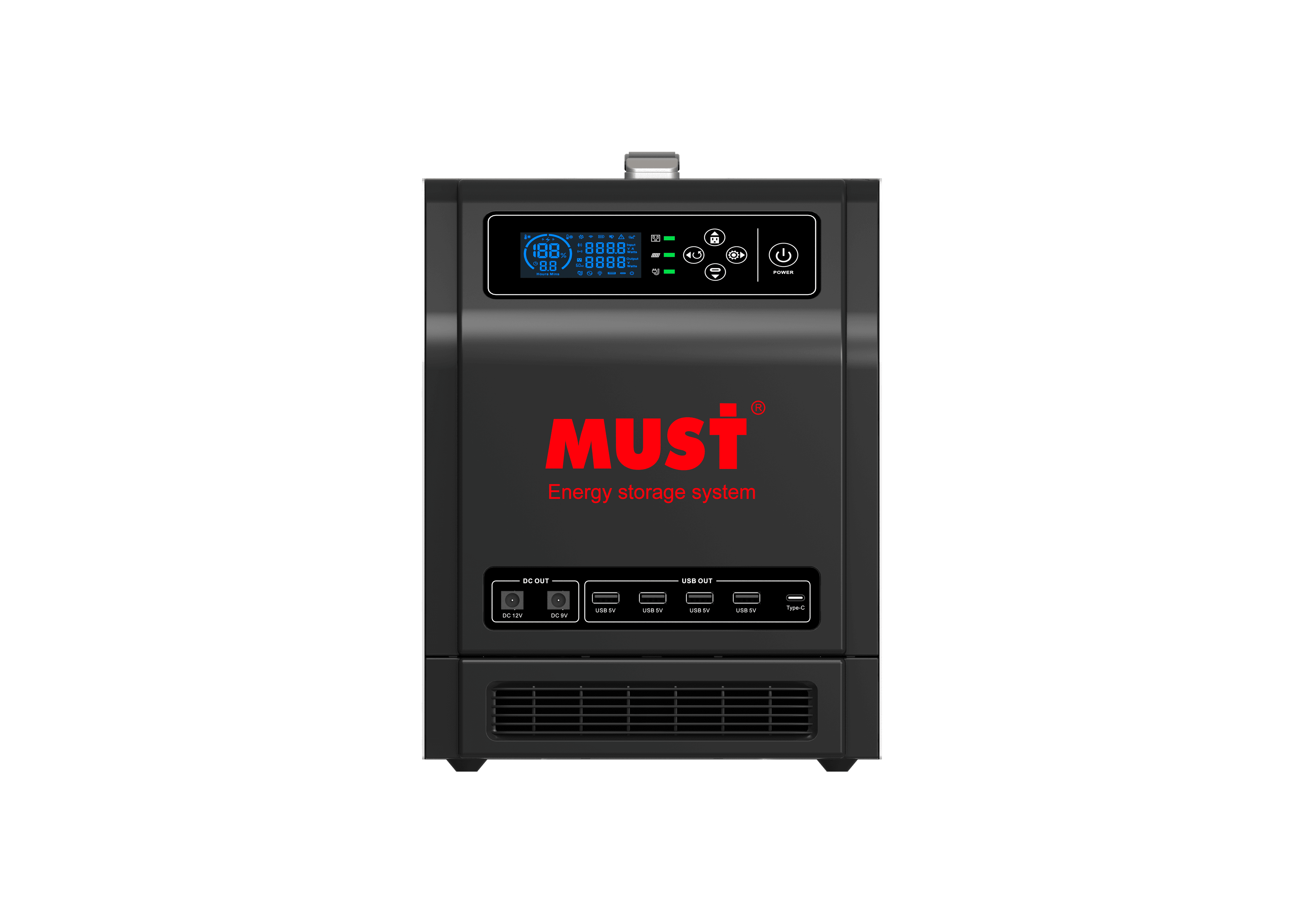 HBP1500 系列（0.6-1.2kW，0.64-1.28kWh）便携式 产品外观